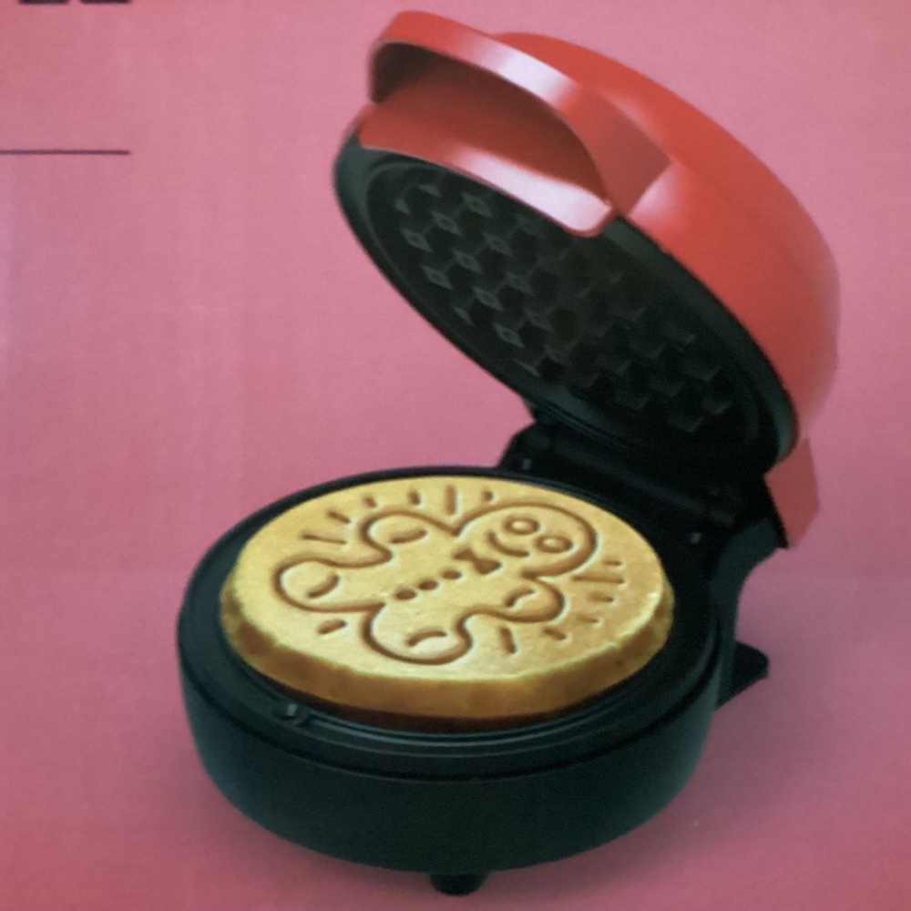 Ambiano Gingerbread Mini Waffle Maker New